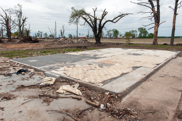 Tornado damage in Rolling Fork, Miss. on April 23, 2023. Tornado damage in Rolling Fork, Miss. on April 23, 2023.
