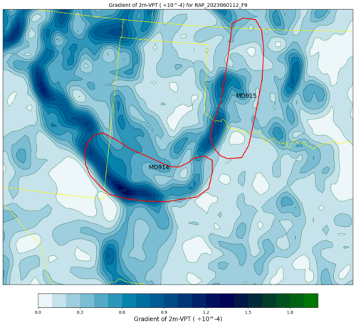 RAP_20230601_12Z_F9_Gradient of 2m-VPT.png