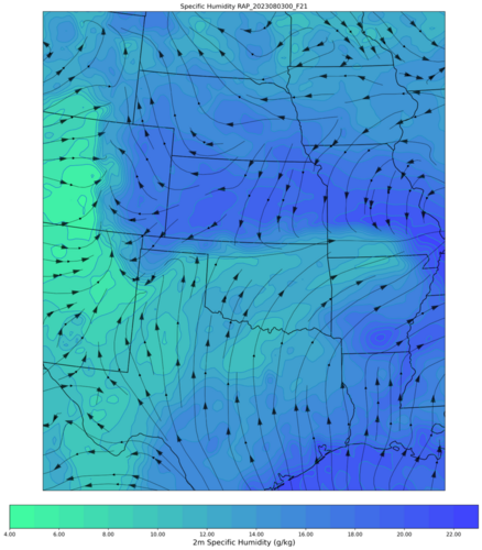 RAP_20230803_00Z_F21_2m Specific Humidity.png