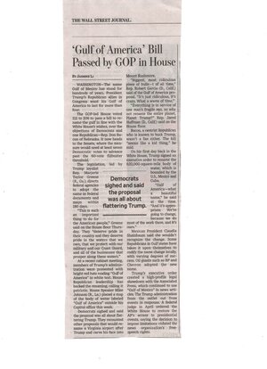 Gulf of America Bill Passes House [WSJ 05-09-2025].jpg